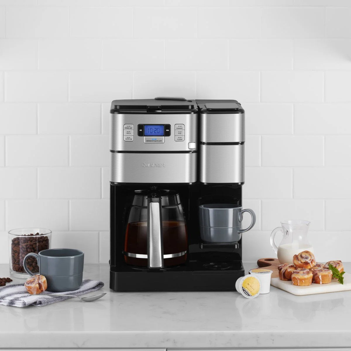 Cuisinart Grind & Brew™ 12 Cup Automatic Coffee Center, SS-GB1