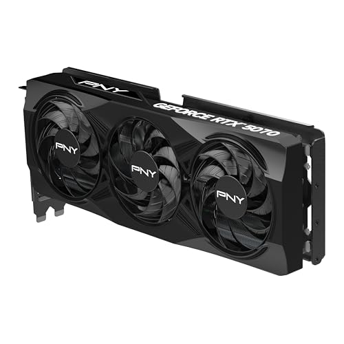 PNY NVIDIA GeForce RTX™ 5070 12GB ARGB Overclocked Triple Fan Graphics Card (DLSS 4, PCIe® 5.0, HDMI®/DP 2.1, 2.4-Slot, Epic-X™ RGB Lighting)