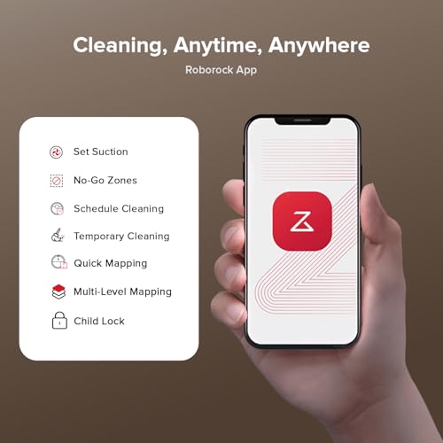 roborock Q8 Max Robot Vacuum and Mop Cleaner, DuoRoller Brush, 5500Pa Strong Suction, Lidar Navigation, Obstacle Avoidance, Multi-Level Mapping, Perfect for Pet Hair