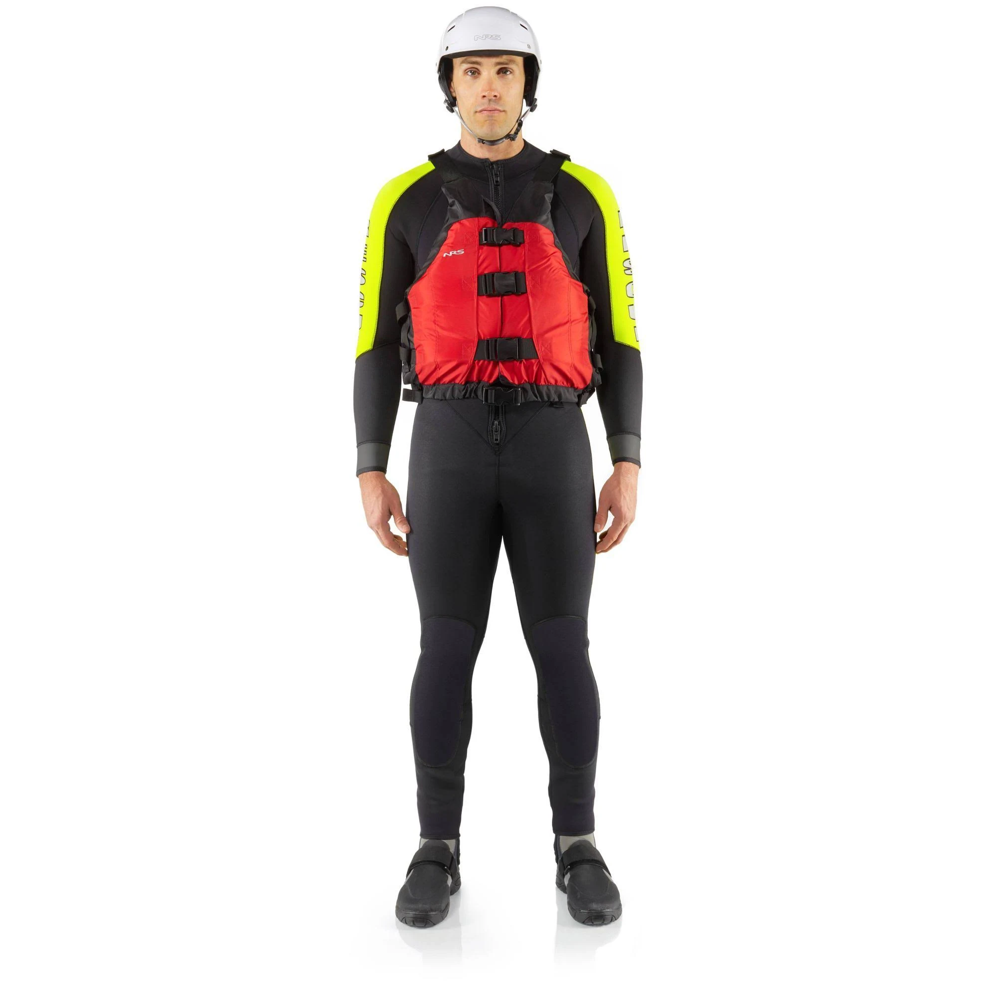 Black NRS Rescue Wetsuit