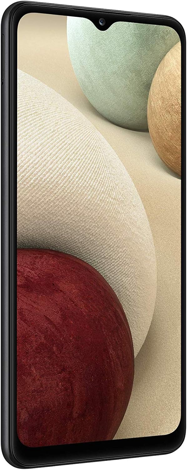 SAMSUNG Galaxy A12 32GB A125U (T-Mobile/Sprint Unlocked) 6.5" Display Quad Camera Long Lasting Battery Smartphone - Black (Renewed)