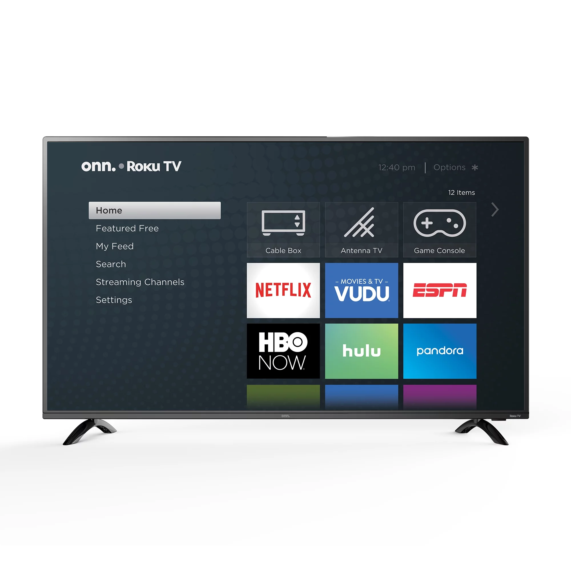 onn. 50" Class 4K UHD HDR10 Roku Smart LED TV (100005396) - Curated Treasures Market