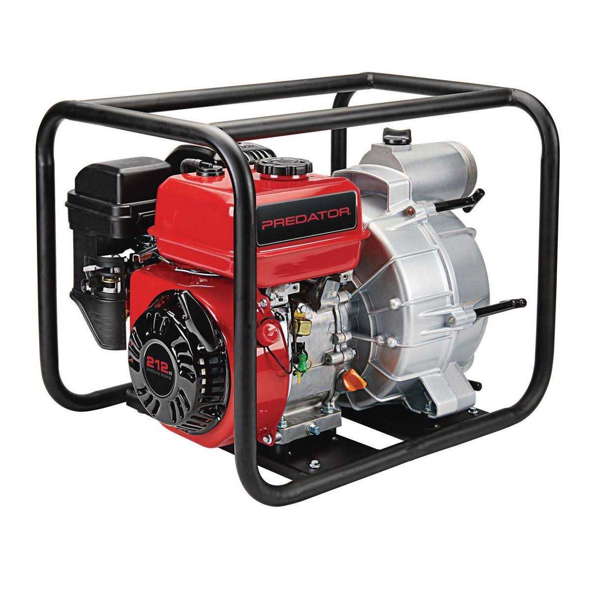 Predator 3 in. 212cc Gasoline Engine Semi-Trash Water Pump - Shop Hardware Tools Online Store