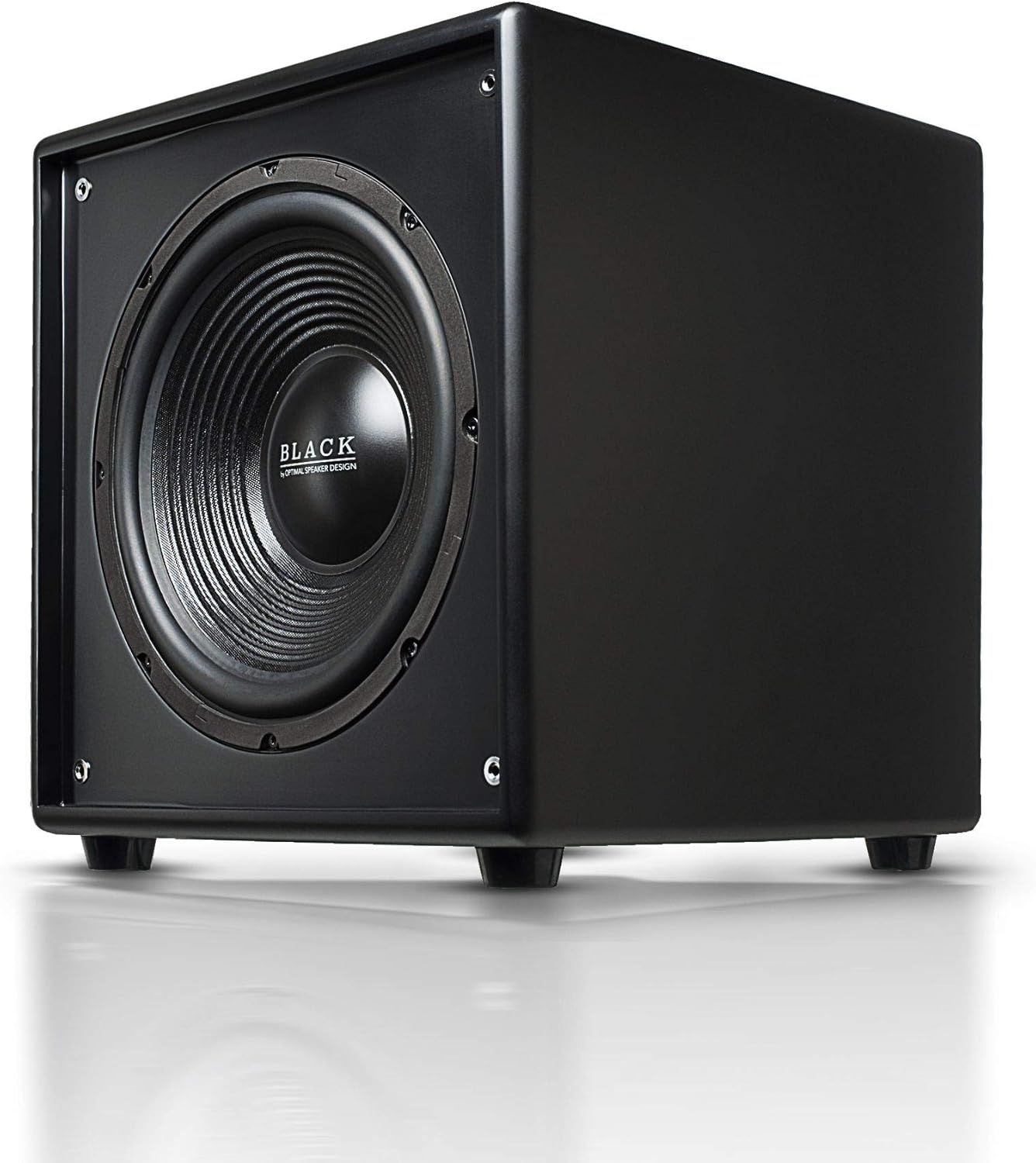 OSD Audio 400W Ported Cylinder Cabinetry Home Theater Subwoofer, Nero Tubebass-10