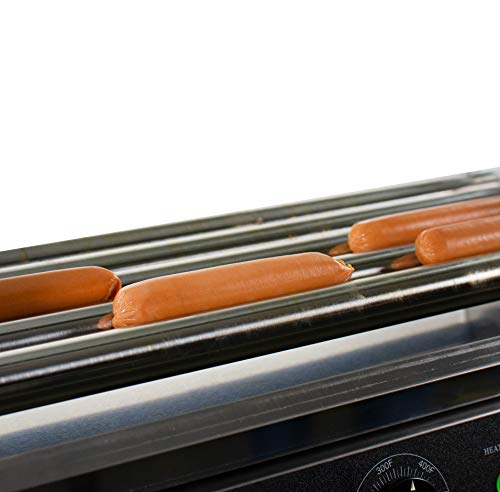 VIVO Electric 12 Hot Dog and 5 Roller Grill Cooker Warmer