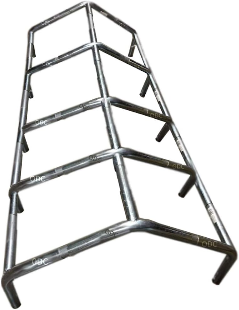 ODC High Peak Canopy Fittings Kit for Greenhouse, Carport, Tent, Shelter, Gazebo Frames. Footpads, Legs/Roof Poles Not Included. (10-Leg-15pc)
