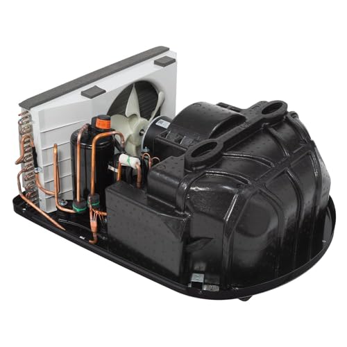 GE-Appliances RV Air Conditioner | 13500 BTU | White-Black | Roof Top AC | Non-Ducted