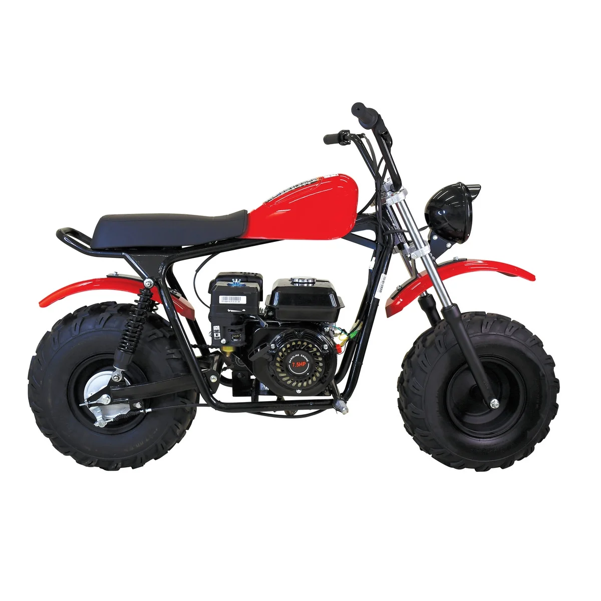 Massimo MB200S 7.5HP 196cc Gas Powered Mini-Bike (Motorcycle) (Red)