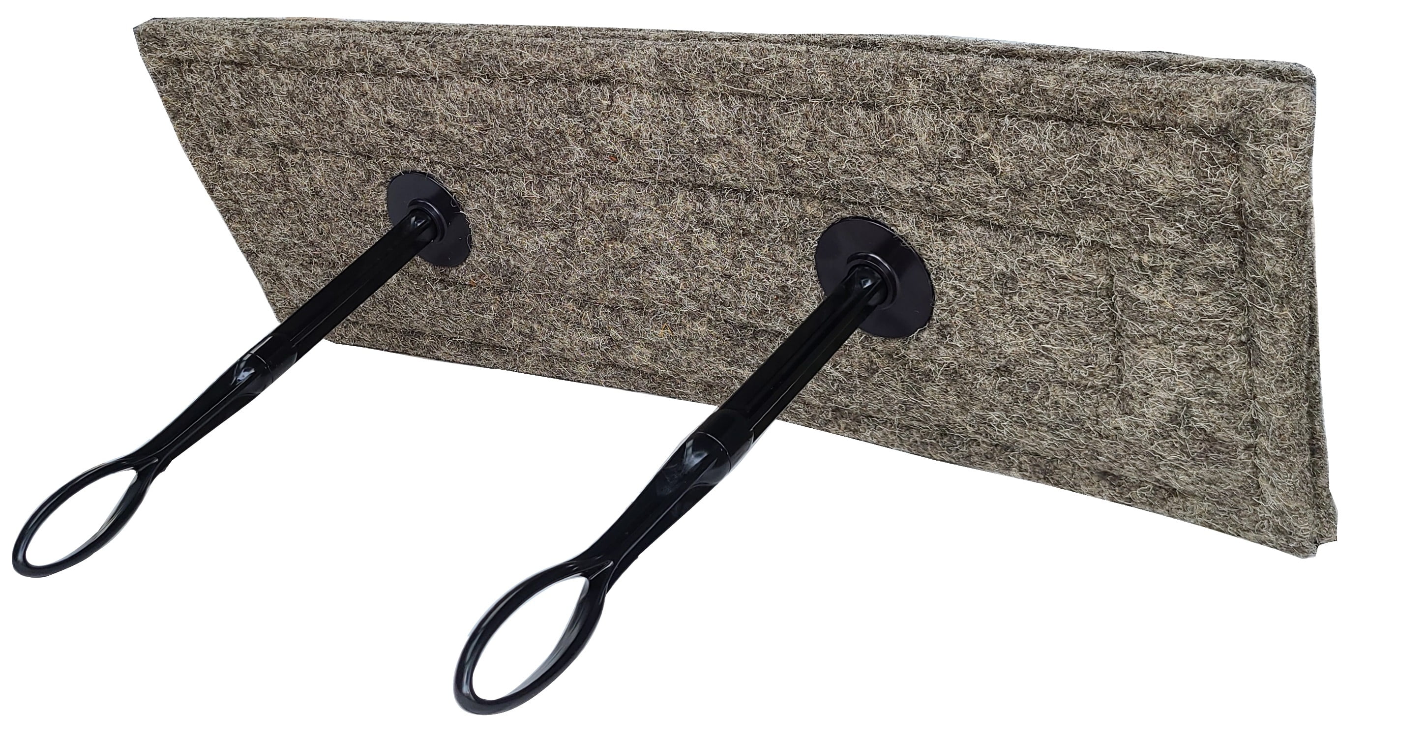 Flueblocker for 8"X24" Wool Material Chimney Flue – Chimney Sheep Fireplace Draft Stopper Plug Replacement Damper Fireplace Tool - Save Energy Block Odor & Debris