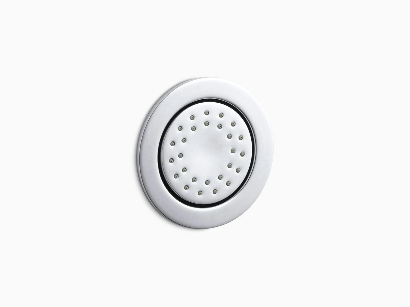 Kohler K-8013-CP WaterTile Round 27-Nozzle Body Spray, Polished Chrome