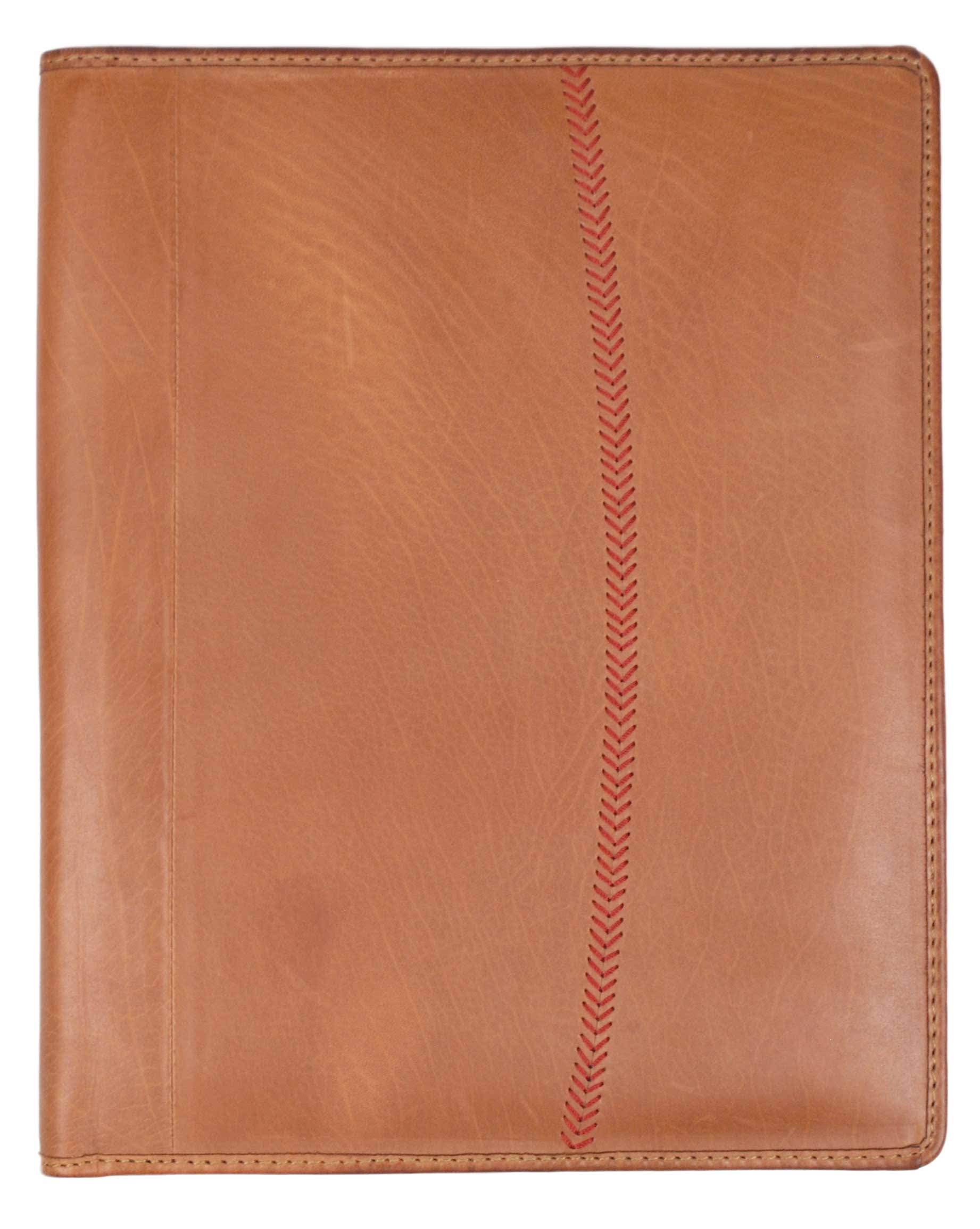 Rawlings Baseball Stitch Pad Folio (Tan)