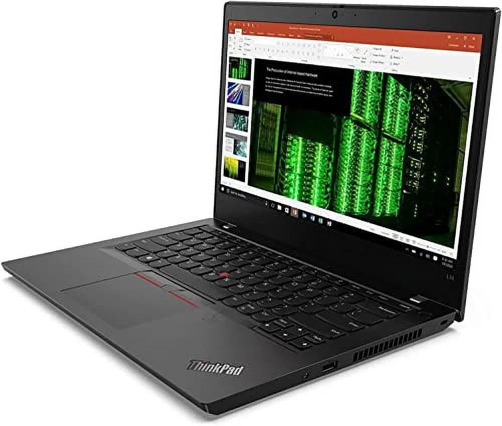 Lenovo ThinkPad L14 Gen 2 20X6S Home & Business Laptop (AMD Ryzen 5 Pro 5650U 6-Core, 32GB RAM, 512GB PCIe SSD, AMD Radeon, 14.0" 60Hz Full HD (1920x1080), Fingerprint, Win 10 Pro) with USB-C Dock