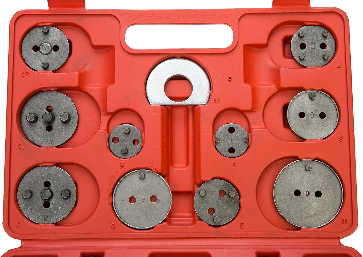 8MILELAKE Disc Brake Caliper Compressor Wind Back Tool 24pc Professional Disc Brake Caliper Tool Set