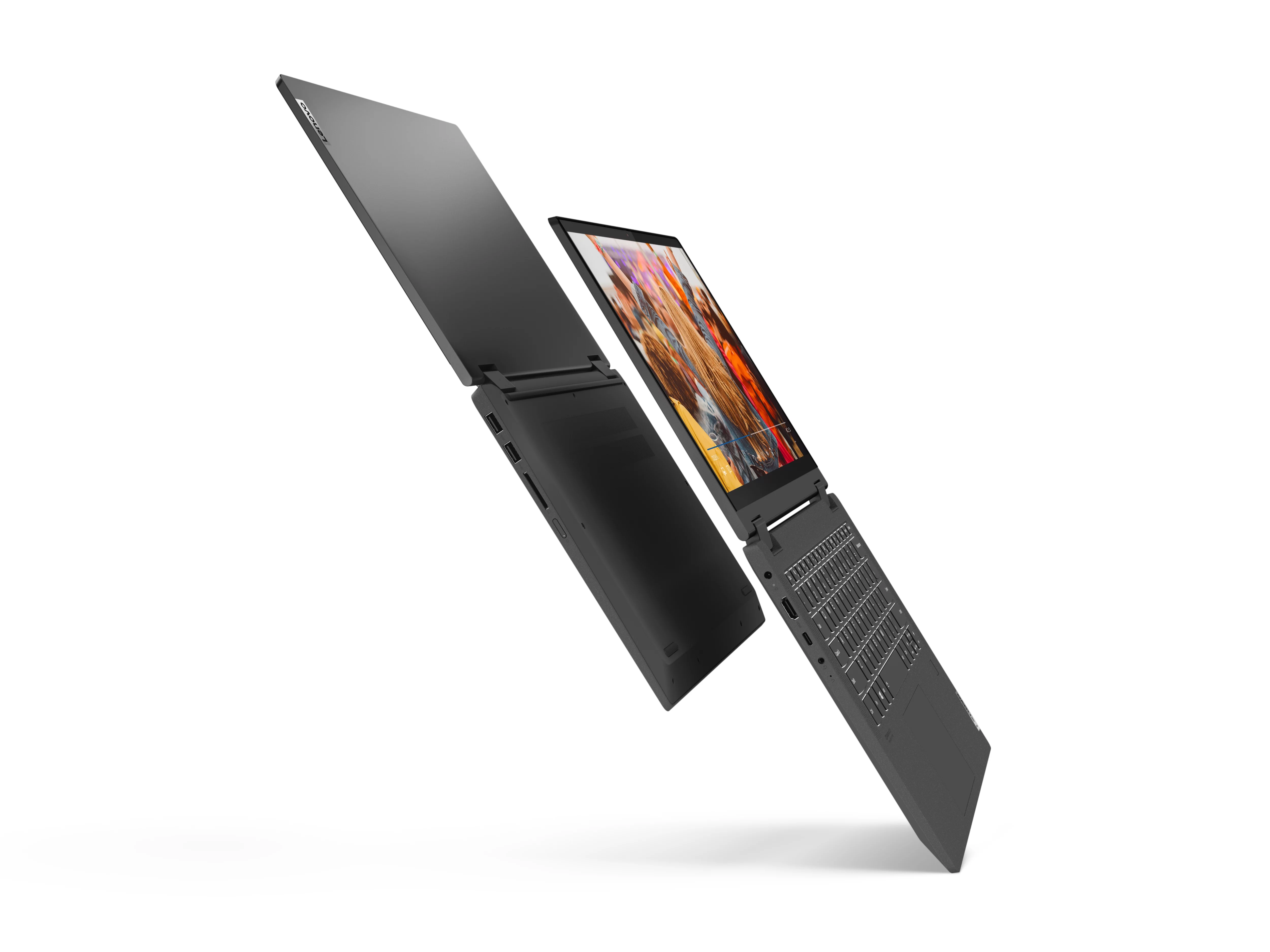 Lenovo Ideapad Flex 5i 14" FHD 2-in-1 Touchscreen Laptop, Intel Core i3, 4GB RAM, 128GB SSD, Graphite Gray, Windows 10, 82HS007CUS