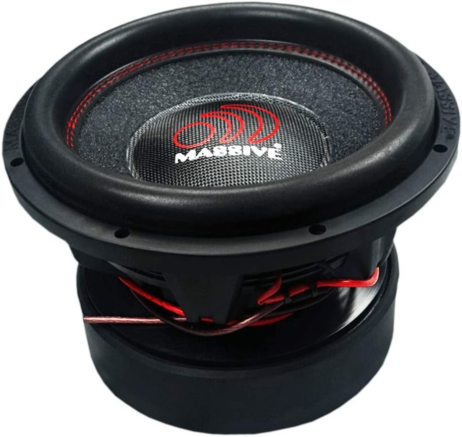 Massive Audio HIPPOXL152 – 15 Inch Car Audio Subwoofer, High Performance Subwoofer for Cars, Trucks, Jeeps - 15" Subwoofer 2000 Watt RMS, 4000w MAX Dual 2 Ohm, 3 Inch Voice Coil. Sold Individually