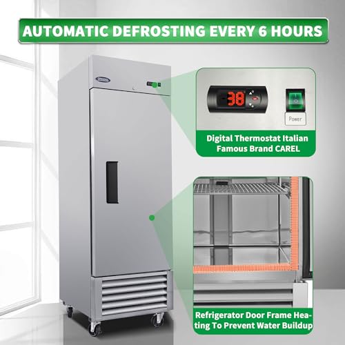 ORIKOOL Commercial Refrigerator Upright