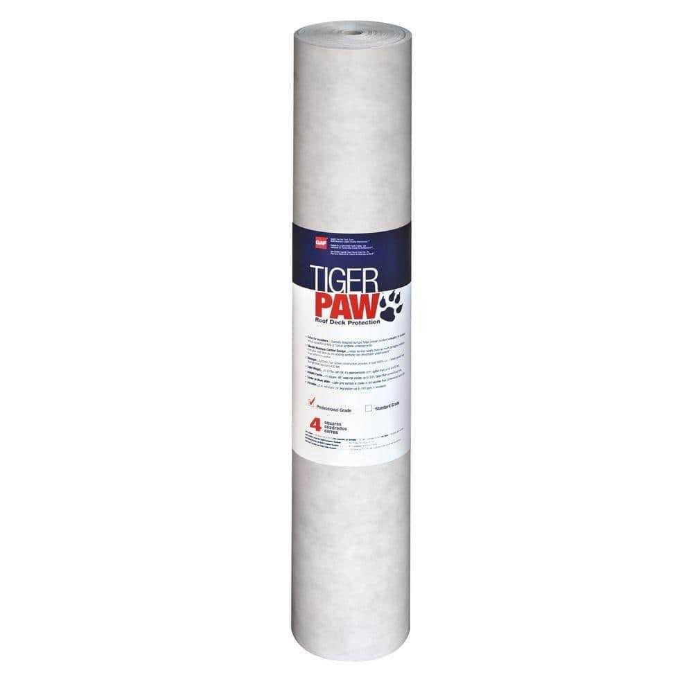 GAF TigerPaw 48-in x 100-ft 400-sq ft Polypropylene Roof Underlayment