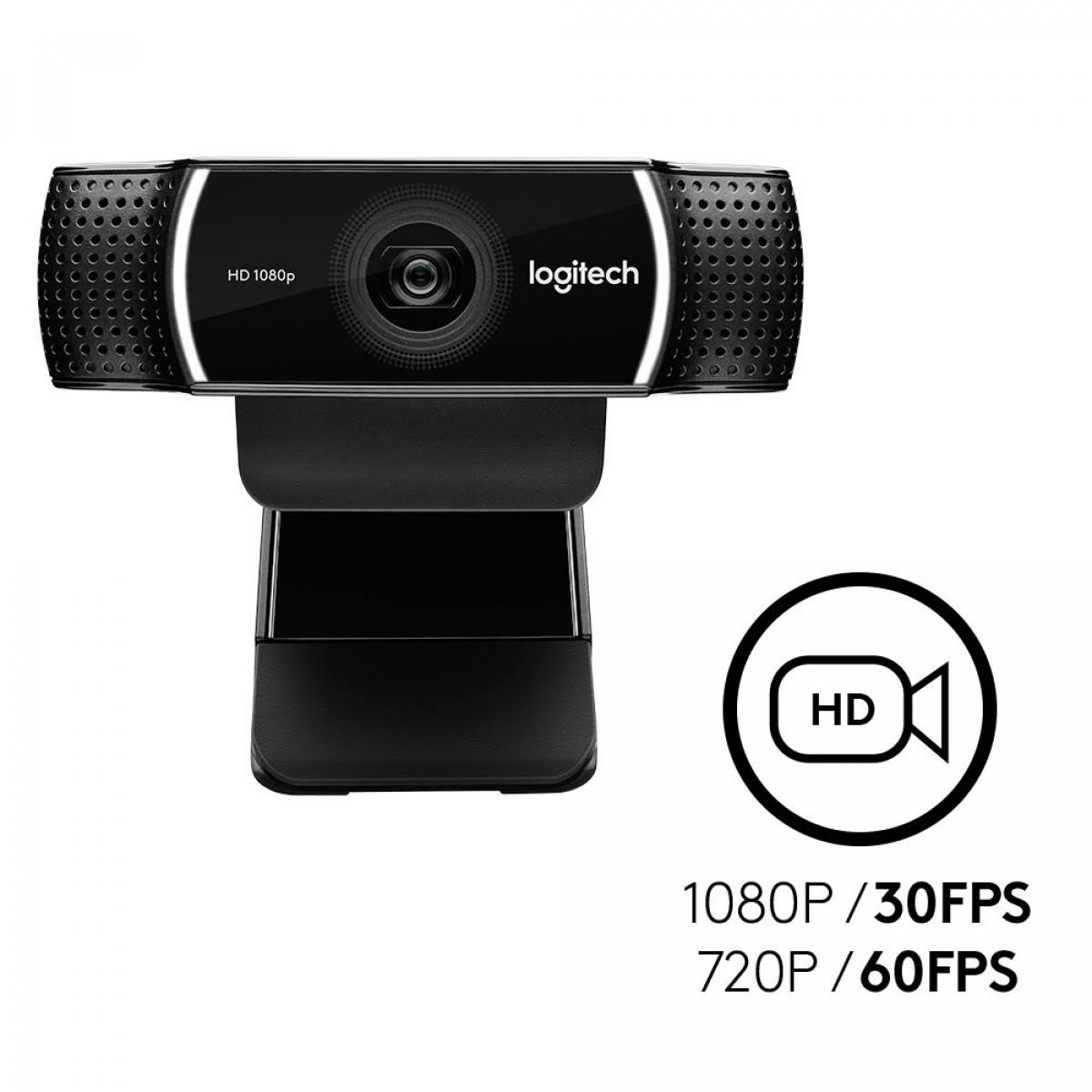 Logitech Pro Stream C922x Webcam - 720p/1080p