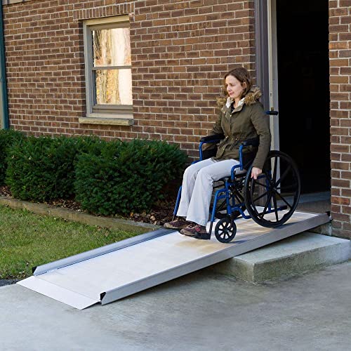 Silver Spring Aluminum Wheelchair Access Ramp - 3' L