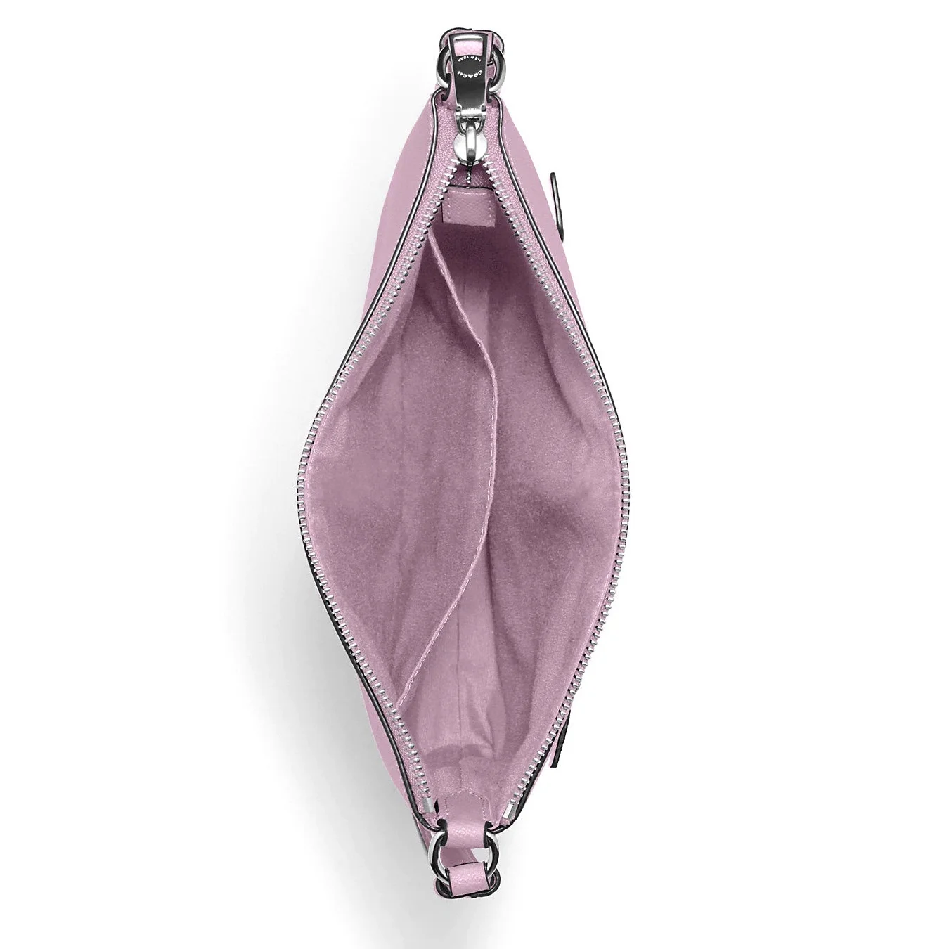 Coach Women's Crossgrain Leather Rowan File Crossbody Bag (Ice Purple)