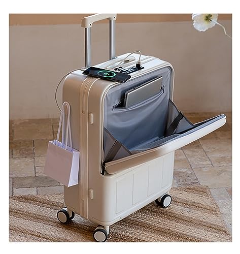 Luggage Suitcase Carry On Luggage Luggage With TSA Lock And USB Charging Port,Can Be Carried On The Plane Ladies Suitcase Checked Luggage