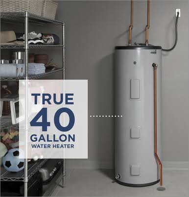 GE GE40T08BAM 40 Gallon Electric Water Heater