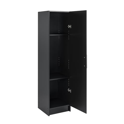 Prepac Elite 16" Storage Cabinet, White Storage Cabinet, Bathroom Cabinet, Pantry Cabinet & Elite 16" Wall Cabinet, White Storage Cabinet, Bathroom Cabinet, Pantry Cabinet