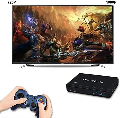 DIGITNOW! HD Game Capture HD Video Capture Device 1080P HDMI Video capture Converter/Adapter Recorder for PS4, Xbox One/Xbox 360,LiveTV,PVR DVR and more,Support HDMI/YPbPr/CVBS Input and HDMI Output