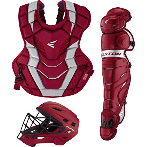 Easton | Elite X Baseball Catcher's Equipment | Box Set | NOCSAE Approved | Youth/Intermediate/Adult | Multiple Colors