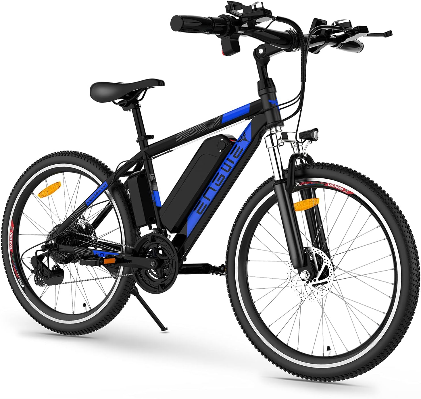ENGWE 250W Powerful Electric Bike for Adults, 26 Inch Electric Mountain Bike Commuter Bike, 21 Speed Gears Ebike with 3 Riding Modes & 36V 8AH Li-Ion Removable Battery up to 25 Miles