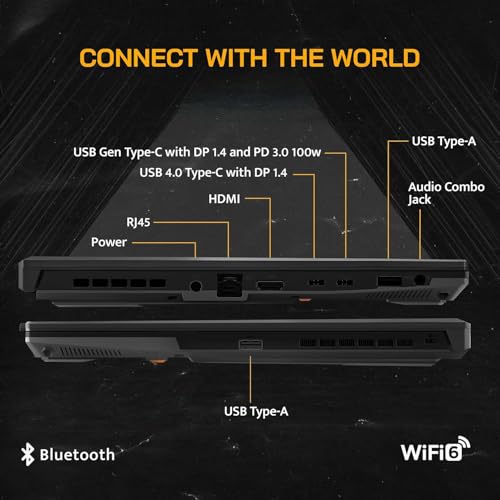 ASUS TUF Gaming A16 (2024) Gaming Laptop, 16” FHD+ 165Hz 16:10 Display, 8-Core AMD Ryzen 7-7735HS, AMD Radeon RX7700S(>RTX4060), RGB Backlit KB, WiFi 6, Win11 Home, W/Portable SSD(16GB|512GB SSD)
