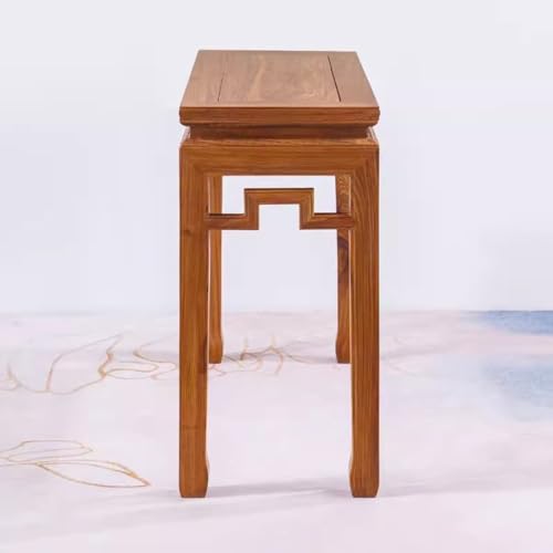 ENGENDER Altar Table Mahogany Furniture Rosewood Flat Head Table Rosewood Console Table Chinese Style Solid Wood Nave Case Living Room Console Table Buddhist Altar (Size : Small)