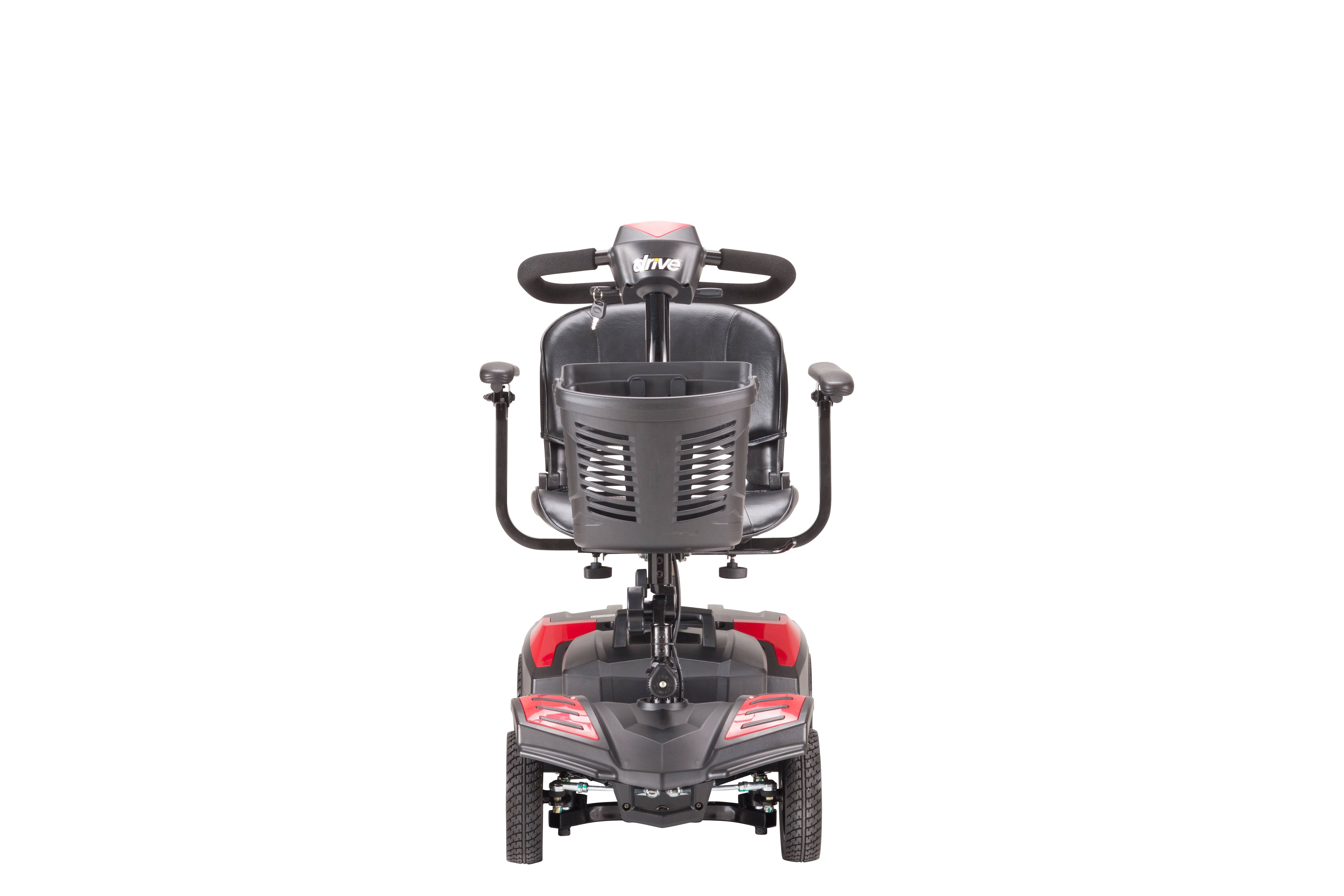 Drive Medical Scout Compact Travel Power Scooter, 4 Wheel