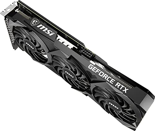 MSI Gaming GeForce RTX 3080 Ti Gaming X Trio 12G Computer Gaming Graphics Card 12GB GDRR6X 320-Bit HDMI/DP Nvlink Torx Fan 3 Ampere Architecture OC, NVIDIA GPU Video Cards for Gaming PC (Renewed)