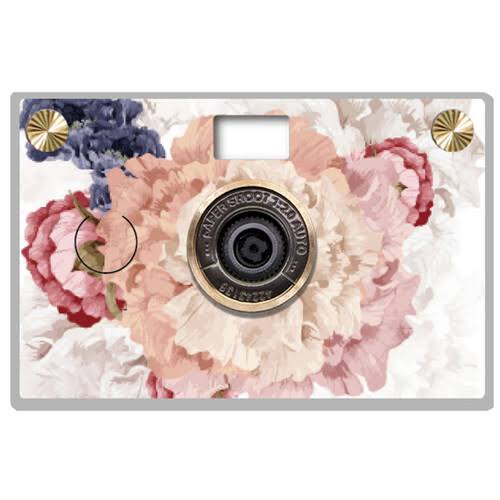 Paper Shoot Paper Camera Summer Bloom Peony Cameras for Kids Compacts, 13 Megapixels, HD 1080, Multicolor/Pattern, AA AAA Powere