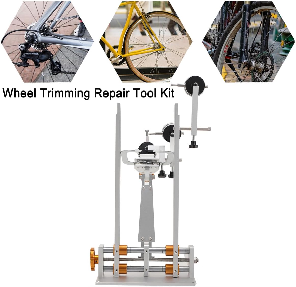 Professional Bicycle Wheel Truing Stand Repair Truing Bearing Stand 10"-29" Bike Wheel Tuning Stand Bike Repair Maintenance Support Tool