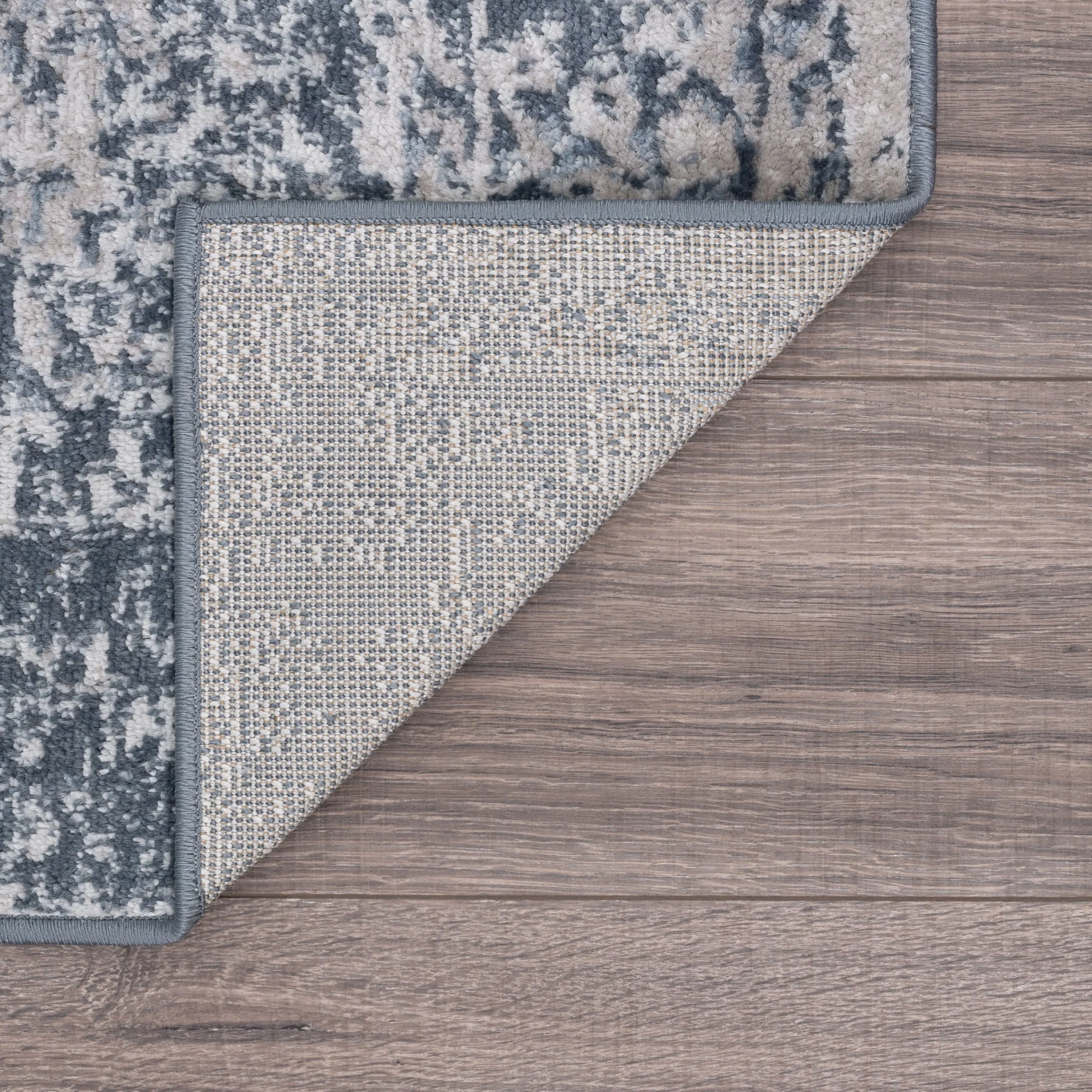 8x10 Modern Gray Large Area Rugs for Living Room | Bedroom Rug | Dining Room Rug | Indoor Entry or Entryway Rug | Kitchen Rug | Alfombras para Salas 7'10'' x 10'2''