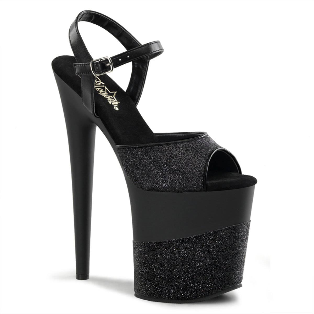 Pleaser FLAMINGO-809-2G, 8x22 Heel Ankle Strap Platform S - Gold 11