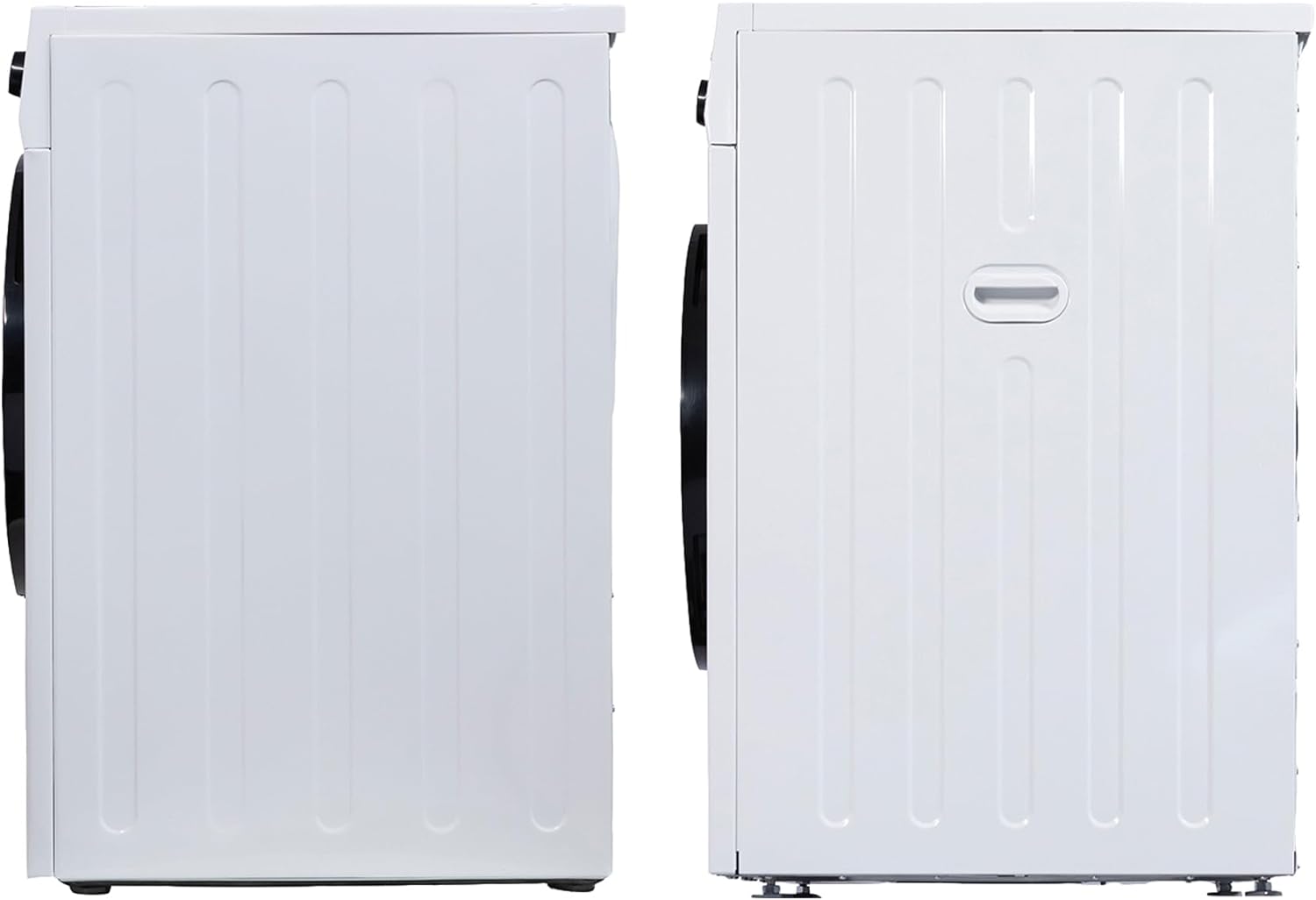 Equator Deluxe Laundry Set Digital Washer 1.9cf 110V+ Vented Dryer 4cf 110V (Side by Side)