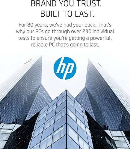 HP Pavilion Desktop PC, AMD Ryzen 5 5600G, 12GB RAM, 1TB HDD, 256GB SSD, Wi-Fi, Bluetooth, 9 USB Ports, Windows 11, Pre-Built PC Tower Bundle with JAWFOAL