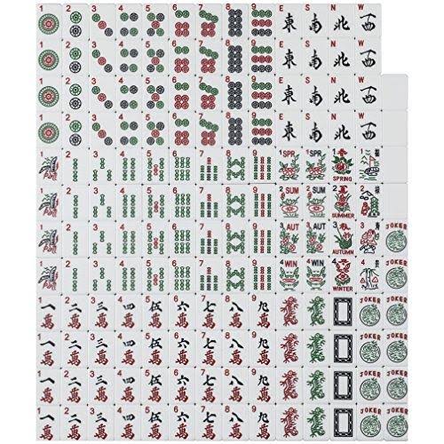 Set of 166 American Mahjong Tiles - Solo Koi Yellow Mountain Imports