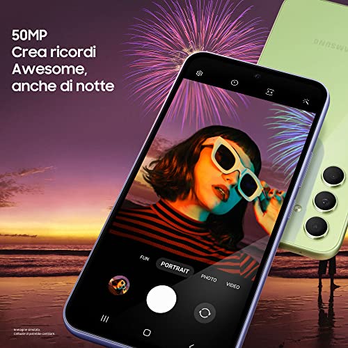 SAMSUNG Galaxy A54 5G SM-A546B/DS Dual Hybrid SIM Exyonos 1380 Android Smartphone, 6.4 Inch Dynamic AMOLED Display, 5000 mAh Battery, 256GB/8 GB EU/UK Model International Version