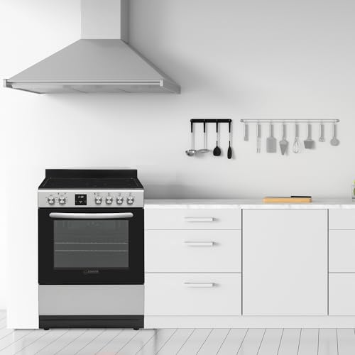 Equator 24” Freestanding Electric Cooking Range in Stainless with Convection Oven”