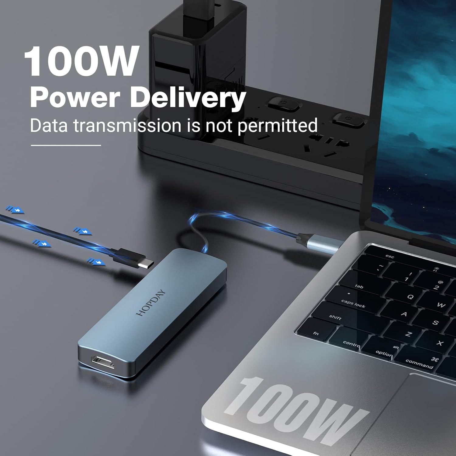 USB C Hub, MacBook Pro Docking Station 9 in 2 USB C Adapter Triple Display with 4K HDMI for MacBook Pro Air Dongle Accessories (100W PD, USB 3.0 SD/TF Card Reader 3.5mm Audio)