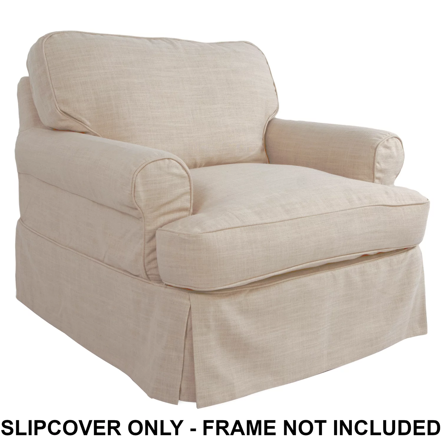 Sunset Trading Horizon Slipcover for T-Cushion Chair | Linen