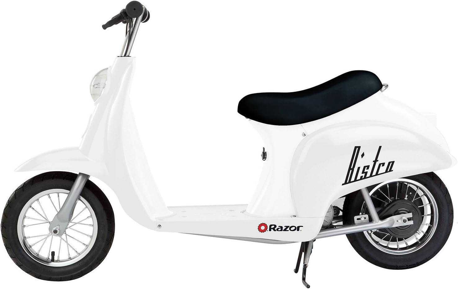 Razor Pocket Mod Miniature Euro 24V Electric Kids Ride On Retro Scooter, Speeds up to 15 MPH with 10 Mile Range