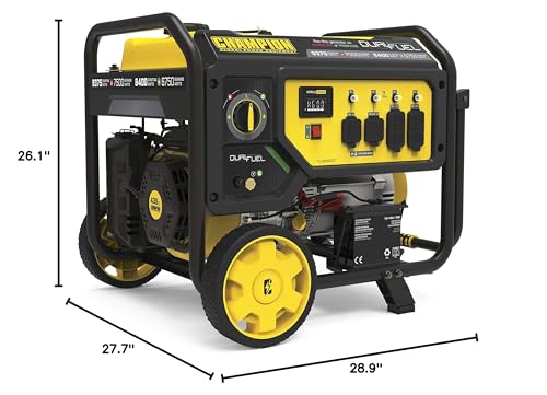 Champion Power Equipment 100813 9375/7500-Watt Portable Generator with Electric Start