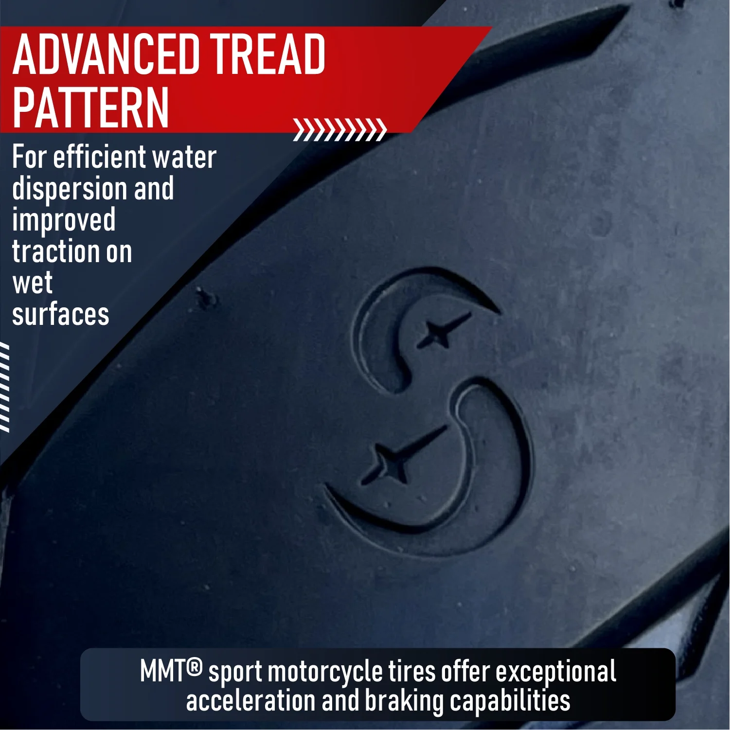 190/50-17 & 120/70-17 MMT® Motorcycle Tire SET 190/50ZR17 + 120/70-17 (DOT 2123)