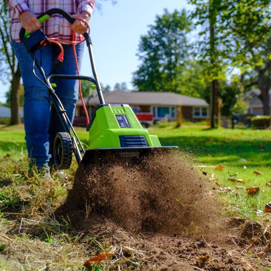Earthwise Tc70090 9 Amp Corded Electric Tiller Cultivator