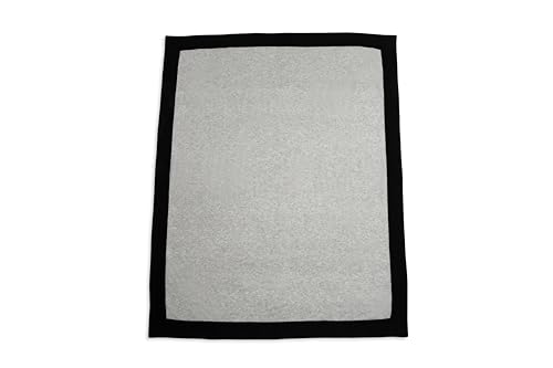Jet&Bo Luxurious Cashmere Merino Blend Travel Blanket, Airplane-Ready in Packable Pouch, Soft, Lightweight and Breathable